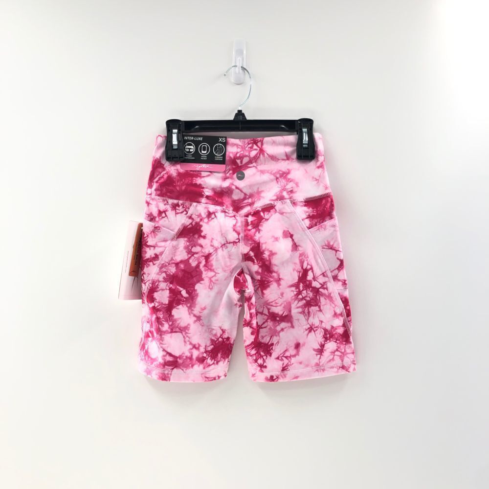 High Waist Biker Shorts X BY GOTTEX‎ Tie Dye XS - Picture 6 of 11
